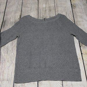 American eagle gray sweater medium